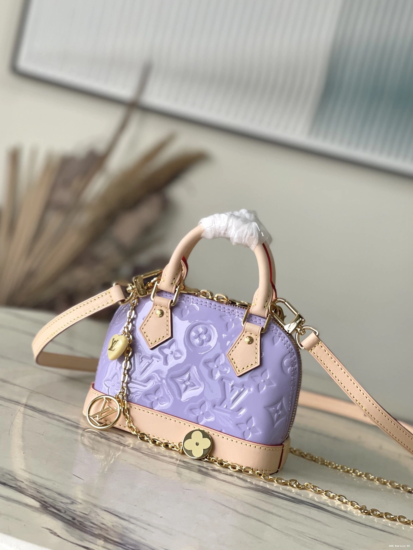 Aaa replica bags Nano Alma-18*12*8cm VUITTON LOUIS 0822